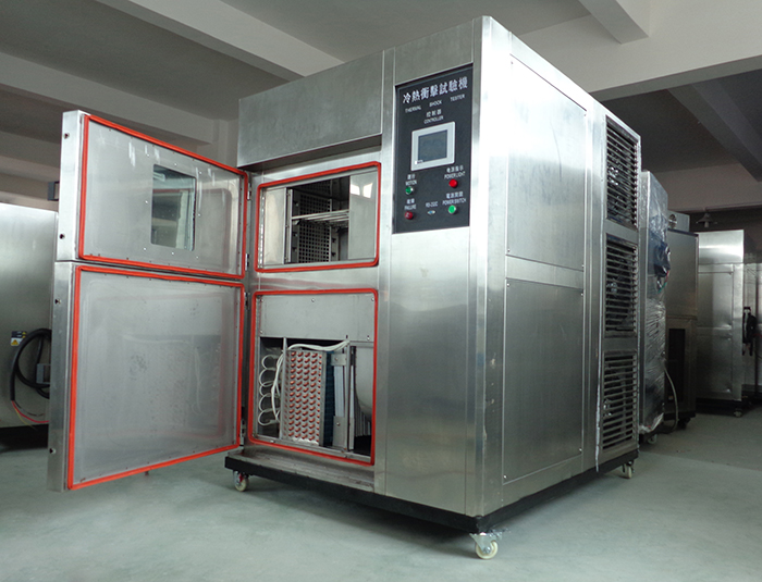 冷熱溫度沖擊試驗箱產品打開圖